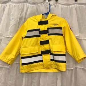 Boys OshKosh B’gosh firefighter rain jacket